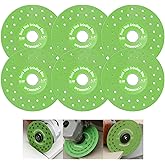 WENHUALI 4.5" Diamond Rock Slab Grinding Disc Set, 6 Pcs Ultra-Thin Multi-Pore Cutting Blades for Tile, Glass, Marble, Compat