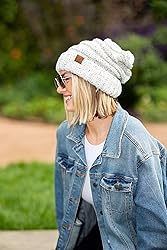 Funky Junque Oversized Beanie - Navy