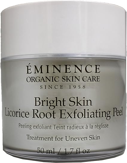 bright skin licorice root exfoliating peel