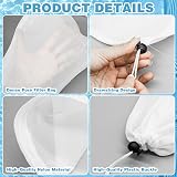 CANIPHA 4Pcs Pool Vacuum Replacement Mesh Bag with Locking Cord view 3