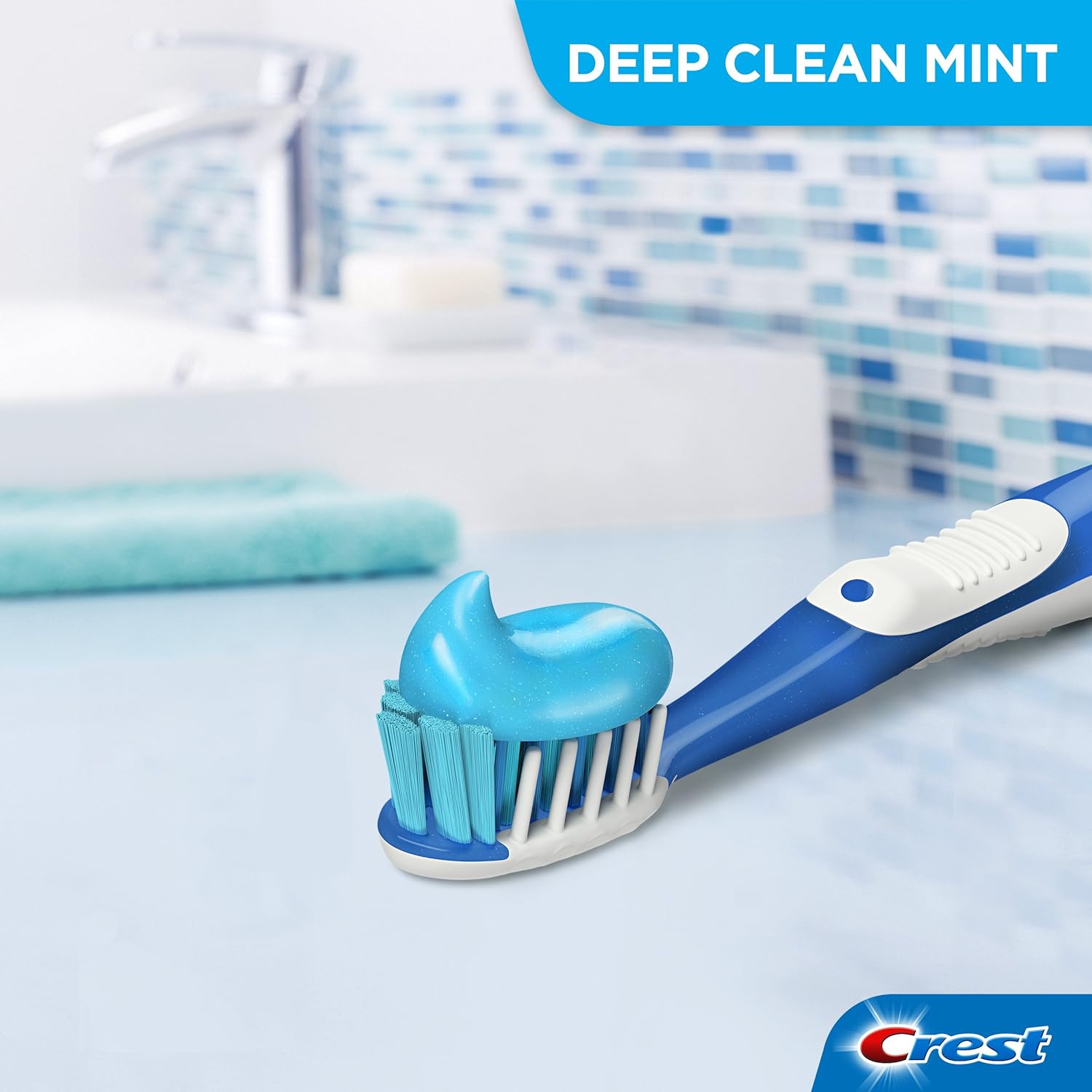 Crest Pro Health Advanced Deep Clean Toothpaste, Mint, 5.1 Ounce, Pack of 3 : Beauty