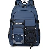 Laptop Backpack For Teen Boys Girls Durable Bookbag Middle High School Bag Women Men Waterproof Travel Daypack (sapphire)