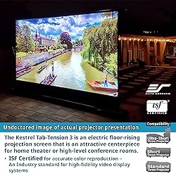Elite Screens Kestrel Tab-Tension 3 CineWhite, 122