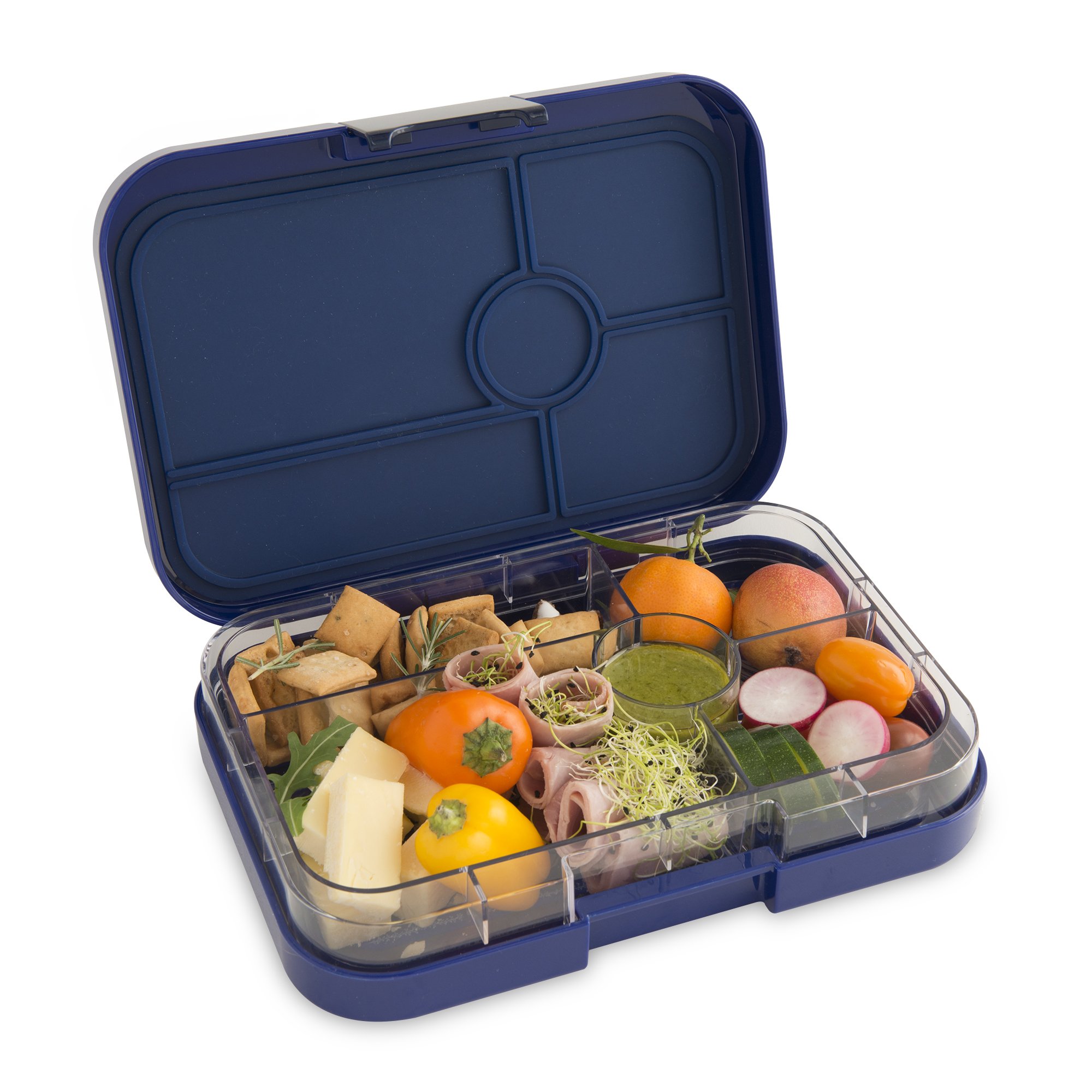 YUMBOX TAPAS Larger Size (Portofino Blue) Leakproof Bento Lunch Box For