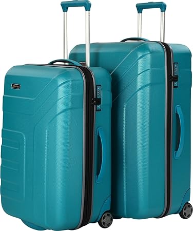 Travelite Set de bagage 'Vector' 2 pcs turquoise Koffer-Set, 73 cm, 181 liters, Türkis (Turquoise)