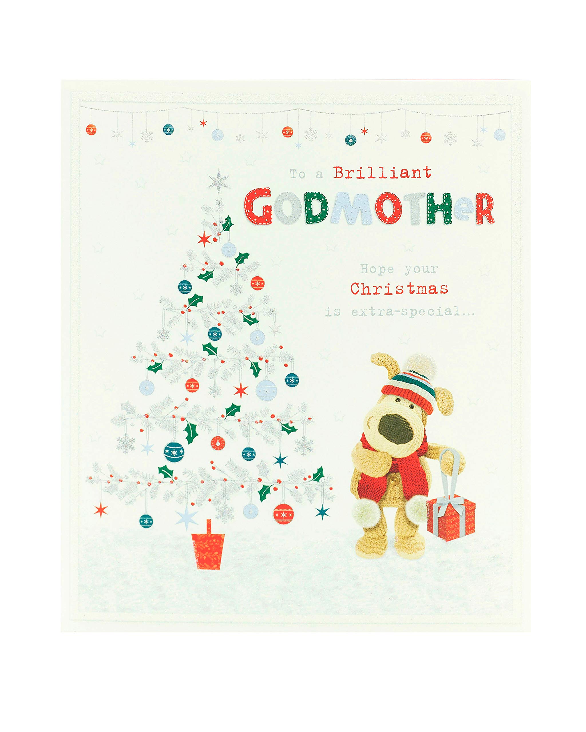 Boofle Brilliant Godmother Extra Special Christmas Greeting Card Cute Xmas Cards