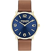 Coach Elliot Men's Watch | Sleek & Minimalist Design | Timeless Style for Any Occasion | Water-Resistant