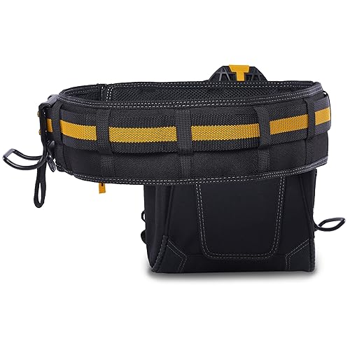 ToughBuilt 3-Piece Builder Tool Belt Set, Rugged Contractor Pouch
