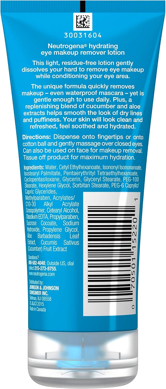 neutrogena eye makeup remover lotion