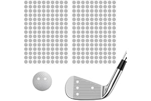Plus tard 0.25" Reflective Dot Stickers for Golf Launch Monitors, 300 High-Reflective Weatherproof Glass Bead Dots for Golf L