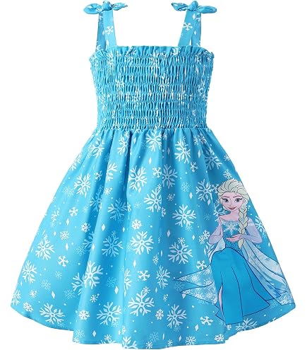 Disney Frozen Elsa Anna Girls Tulle Dress for Toddler and Little Kids: Clothing, Shoes & Jewelry