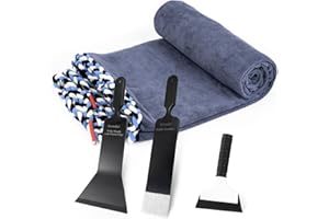 Gomake Window Tint Dash Cover Towel Absorbent Car Dashboard Protection Microfiber Towel Strand Soak Rope Car Windshield Back 