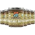 Dastony Organic Raw Hazelnut Butter, 8 oz | Only One Ingredient | Vegan, Paleo and Keto Friendly, Non GMO, Gluten-free - Pack of 6