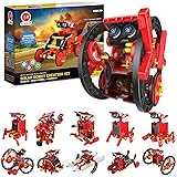 CIRO Solar Robots Kit, Science Toy 12 in 1 Kids STEM Project Kits, 190 Piece Building Toy Science Experiments Robot for…