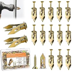 Sunxeke 200 Pcs Self Drilling Drywall Anchors with
