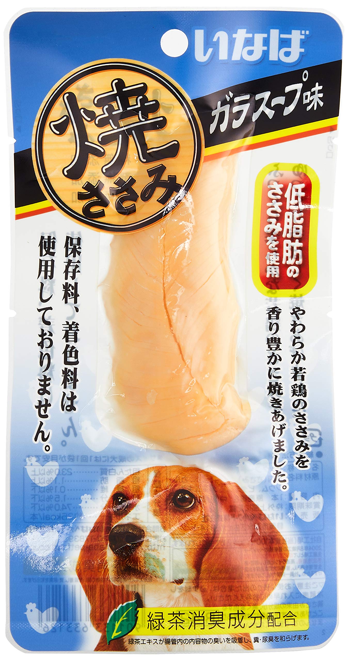 いなば 焼ささみ ガラスープ味 1本 6個セット商品画像