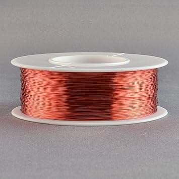 Amazon Com Magnet Wire 28 Gauge Awg Enameled Copper 500 Feet Coil Winding Crafts 4oz Red Home Improvement