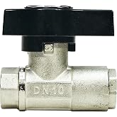 MTM Hydro DN10 Italian Pressure Washer Ball Valve | Brass Plated Ball Valve for Pressure-Washing, Soft Washing, and Industrial Applications, Made in Italy