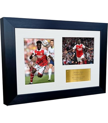 Amazon.com: Signed Black Soccer Thierry Henry Arsenal Autographed