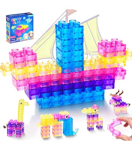 Simba Blox Lot de 120 briques de toit rouges pour enfants à partir de 3 ans, de haute qualité, entièrement compatibles avec de nombreux autres fabricants