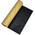 S&X - Grip Tape for Skateboards, 11" x 44", Mesh Pattern Designed Coarse Texture Non-Slip Surface Longboard Skateboard Grip Tape, Black