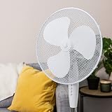 Russell Hobbs 16 Inch Pedestal Fan White 3 Speed Adjustable Height RHPPF1621 view 3