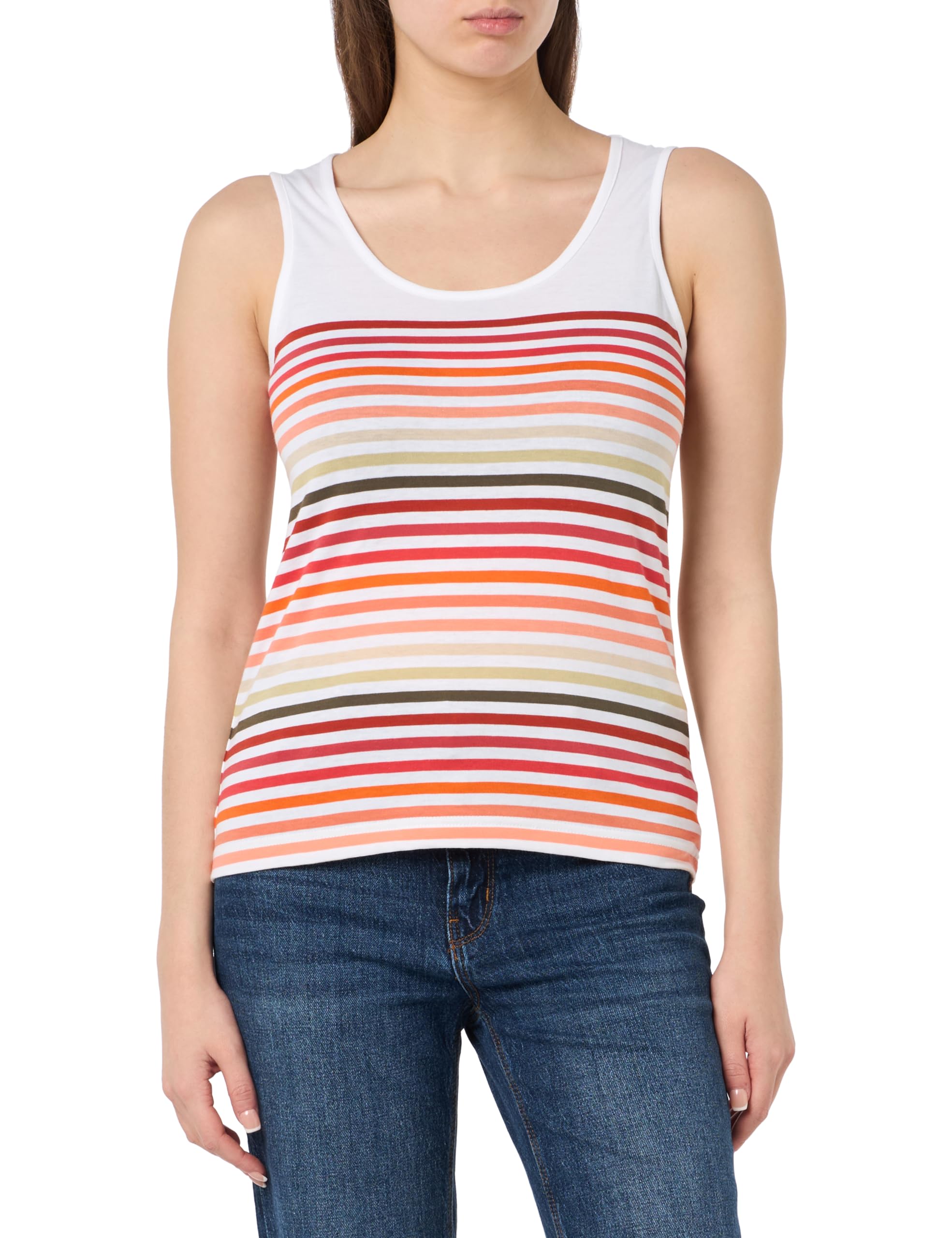 Armor Lux Women's Tank Top 10 Colors T-Shirt, Primel Multicol, L