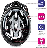 RaMokey Cycle Helmet Lightweight Adjustable 58-62cm White 18 Vents view 4