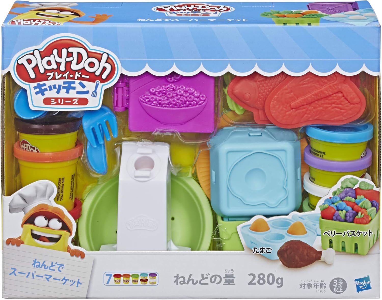 PlayDoh Kitchen Creations Grocery Goodies Amazon.co.uk Toys & Games