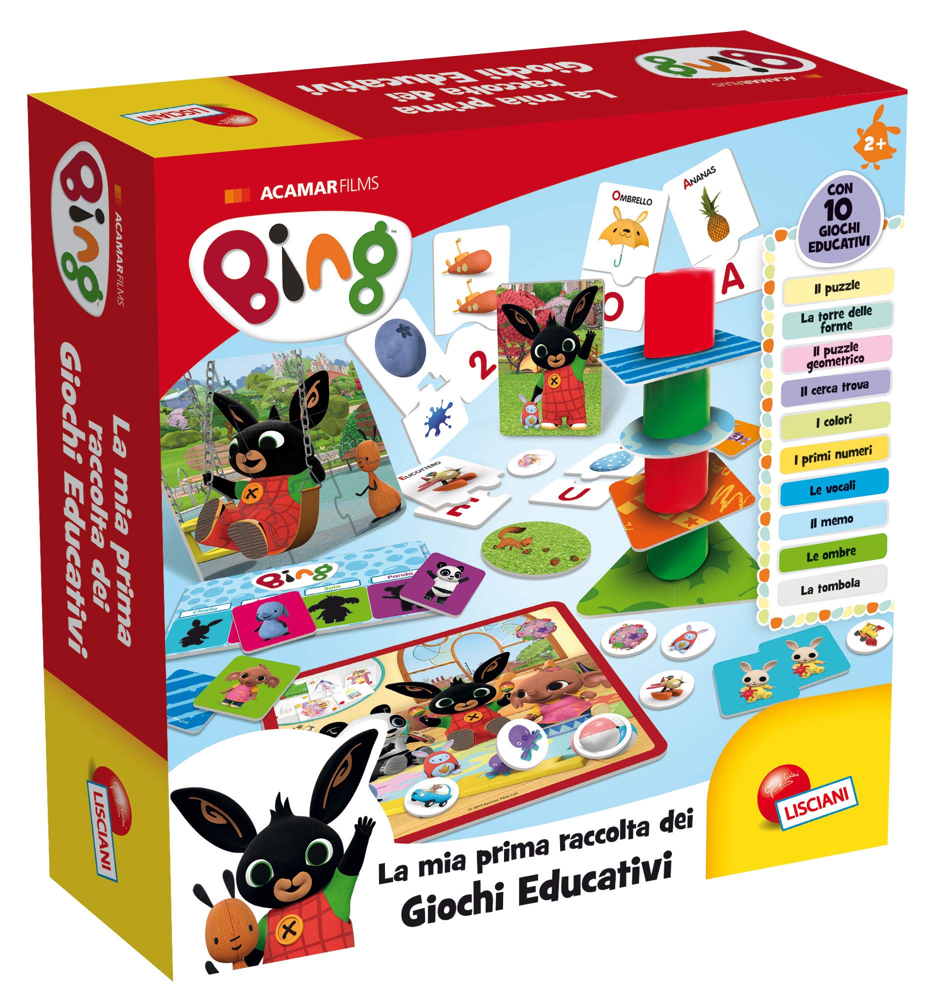 Lisciani Games 75867 Bing Collecting Educational Games Baby