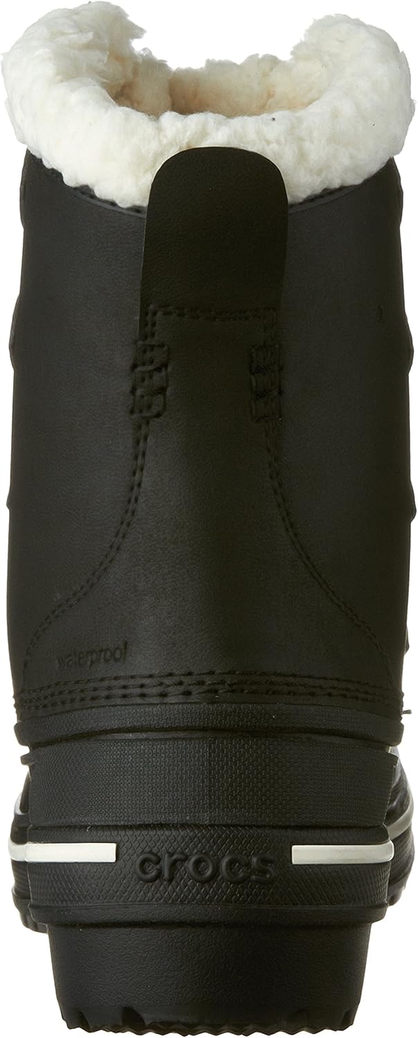 crocs shearling boot
