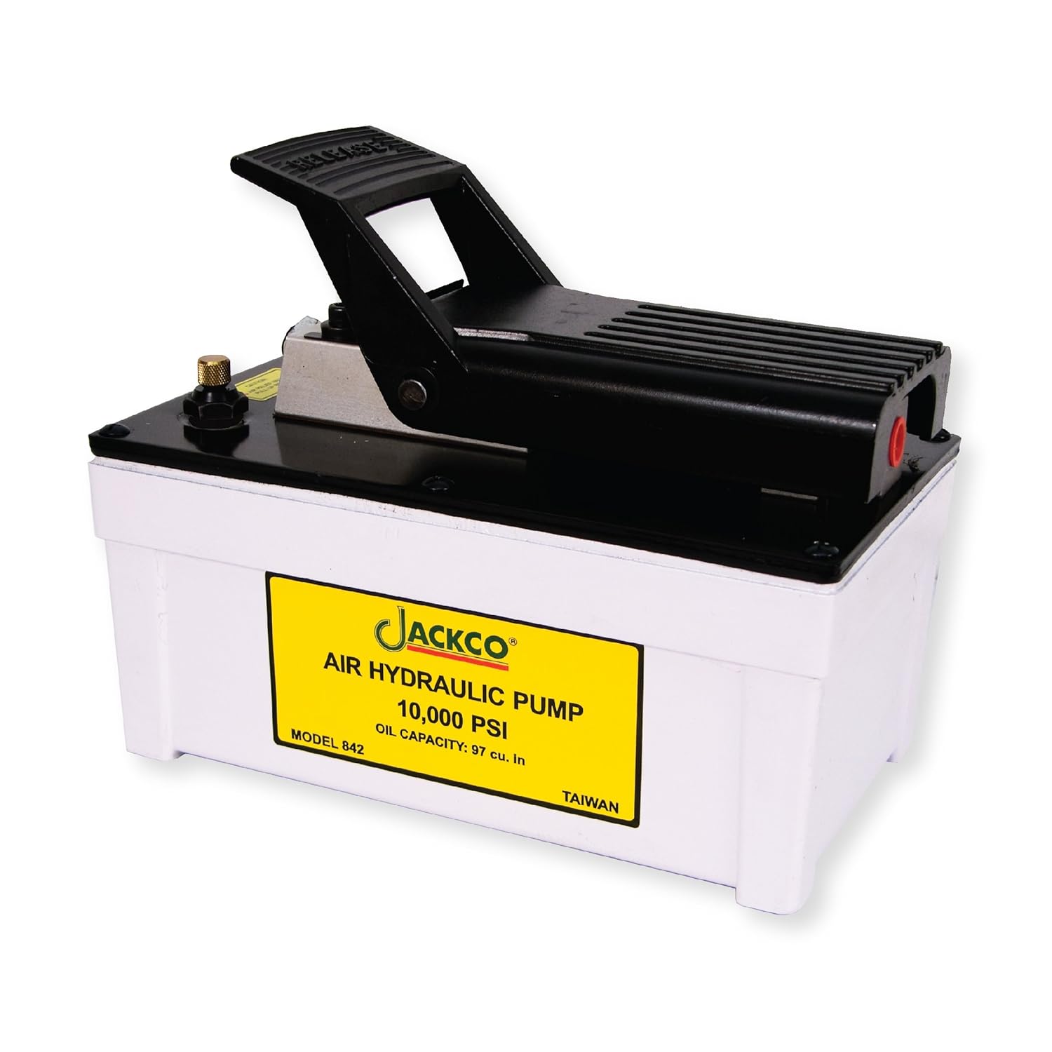 Jackco Air Hydraulic Foot Pump 10, 000 psi Industrial
