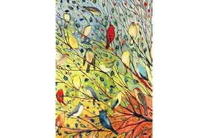 Toland Home Garden 119537 Tree Birds Spring Flag 12x18 Inch Double Sided Spring Garden Flag for Outdoor House summer Fall Flag Yard Decoration
