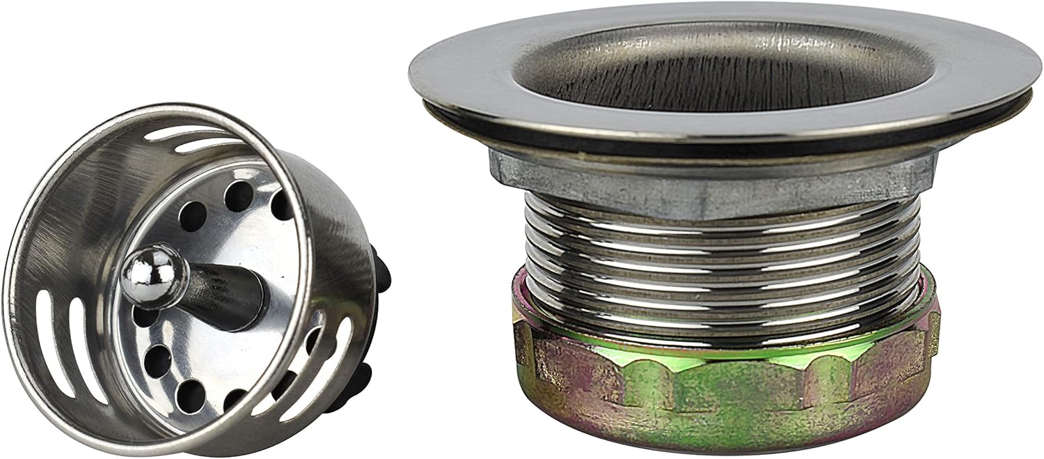 Keeney 878PC Bar Sink Strainer, Stainless Steel Amazon.co.uk DIY & Tools