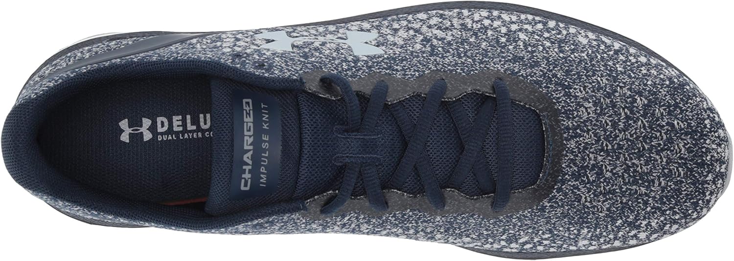 men's ua charged impulse knit running shoes