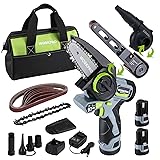 WORKPRO Cordless Detail Belt Sander, Mini Chain