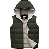 CTFASHION Girl's Puffer Vest Kids Winter Sleeveless Jacket Insulation Quilted Coat Waistcoat Youth Gilet with Hood