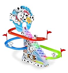 Haktoys Dalmatian Slide Toy Set: Sliding Stair