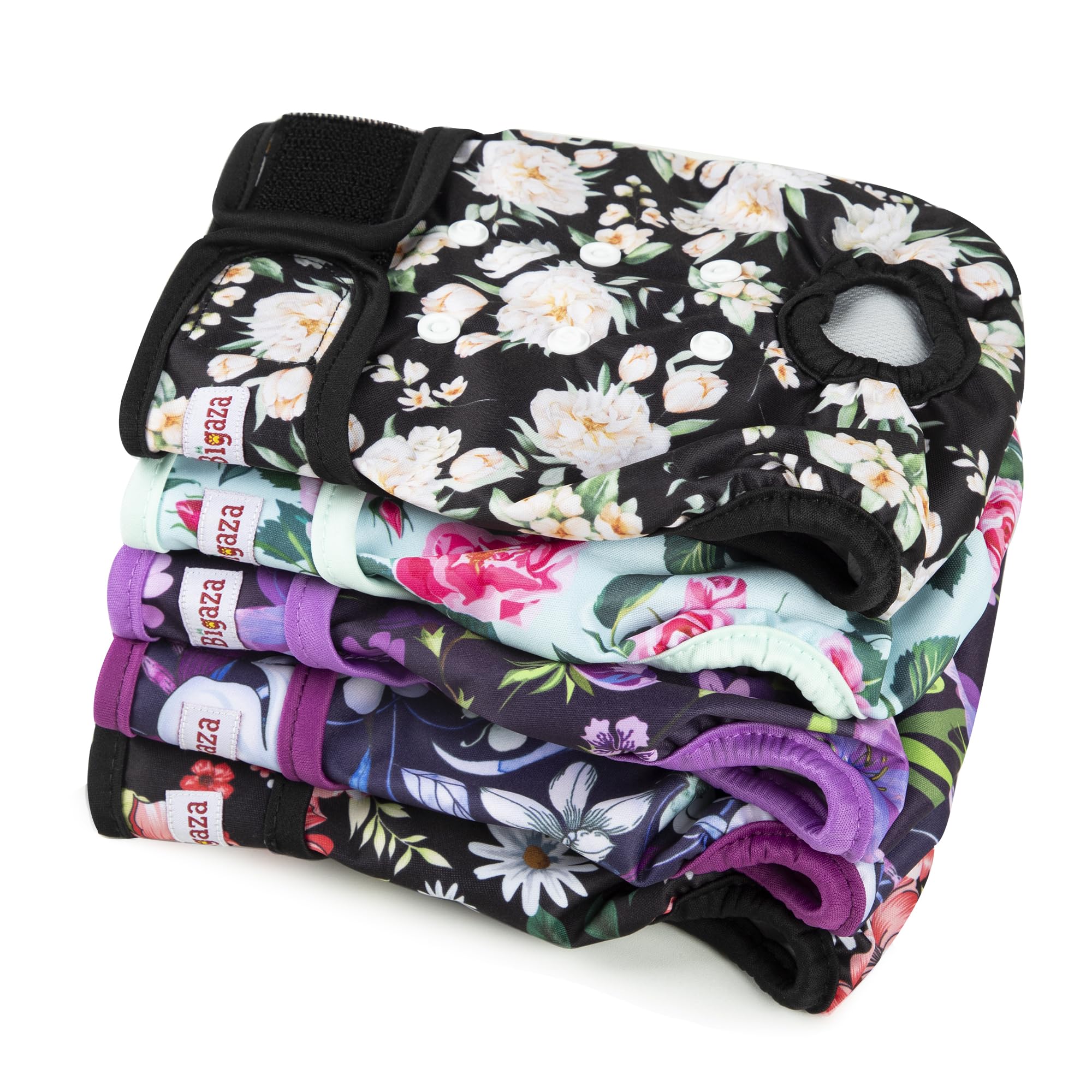 Photo 1 of Washable Reusable Female Dog Diapers(5 Pack) Small Medium Large Doggie Puppy & Doggy Dog Diaper, Period Panties in Heat Large