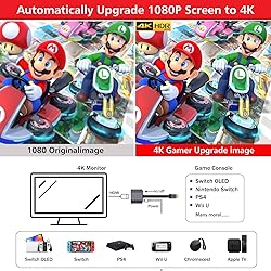 GUSUWU 4K View Pro,Video Game Console 4k