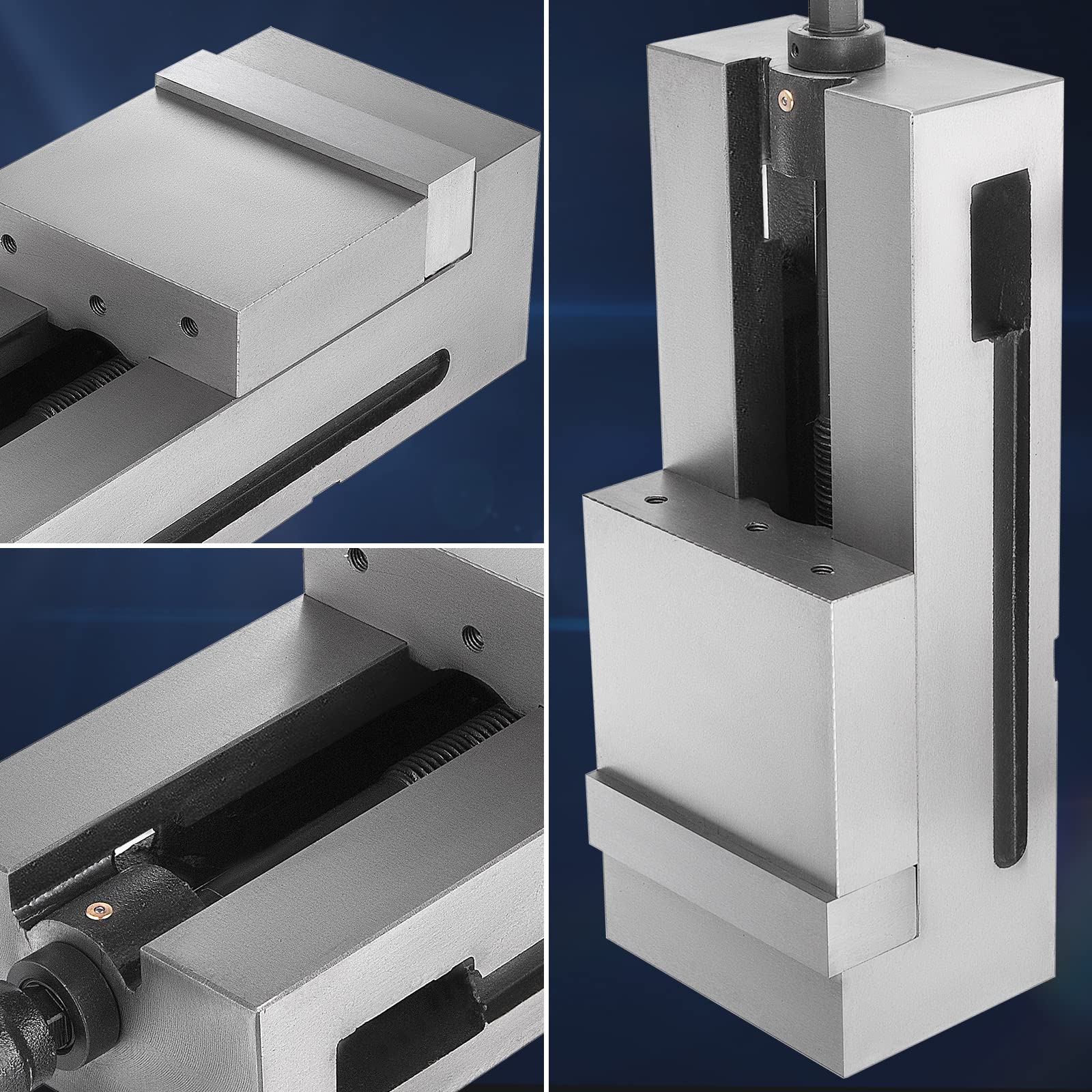 Bench Vice VEVOR Milling Vise 4 In. Bench Clamp Vise With Clamping Force 1227745 Bench Vice VEVOR Milling Vise 4 In. Bench Clamp Vise With Clamping Force 1227745