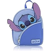 Disney Lilo and Stitch Backpack for Women, Men, Unisex | Cute PU Leather 10" Mini Backpack Purse Shoulder Purse | Stitch Bag and Accessories