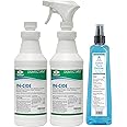 Theochem's Clean-Up Box - 2 Quarts In-Cide Ready to Use Disinfectant Spray and 17.25oz Instant Hand Sanitizer - Manufacturer Bonus Pack (3 Piece)