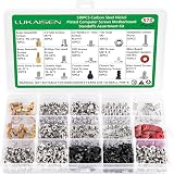 LuKaiSen 510 PCS Computer Screw Assortment Kit Standoffs #6-32 M3 M2 M5 Screws view 1