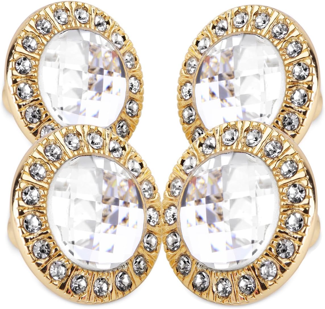 4er Design Bling Kristall Diamant Möbelknöpfe Möbelgriffe Möbelknauf