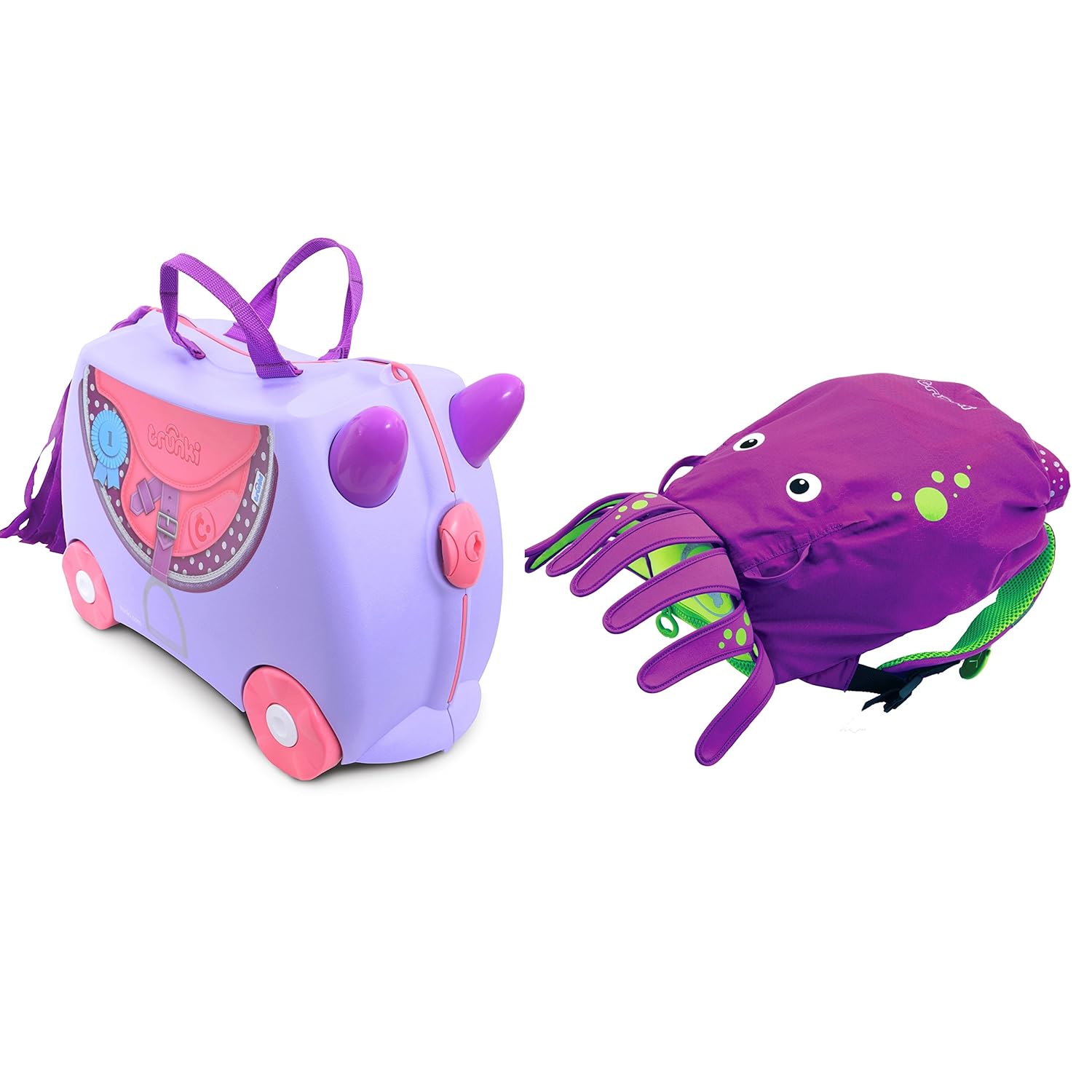 Trunki Koffer - Trunki Ride-on Suitcase und PaddlePak Koffer-Set