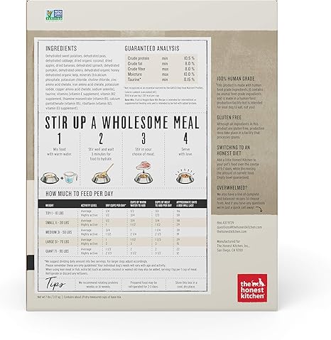 the honest kitchen base mix