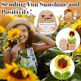 Pipihome Positive Potato Sunflower Crochet Gift Set Lovely Support Doll view 2