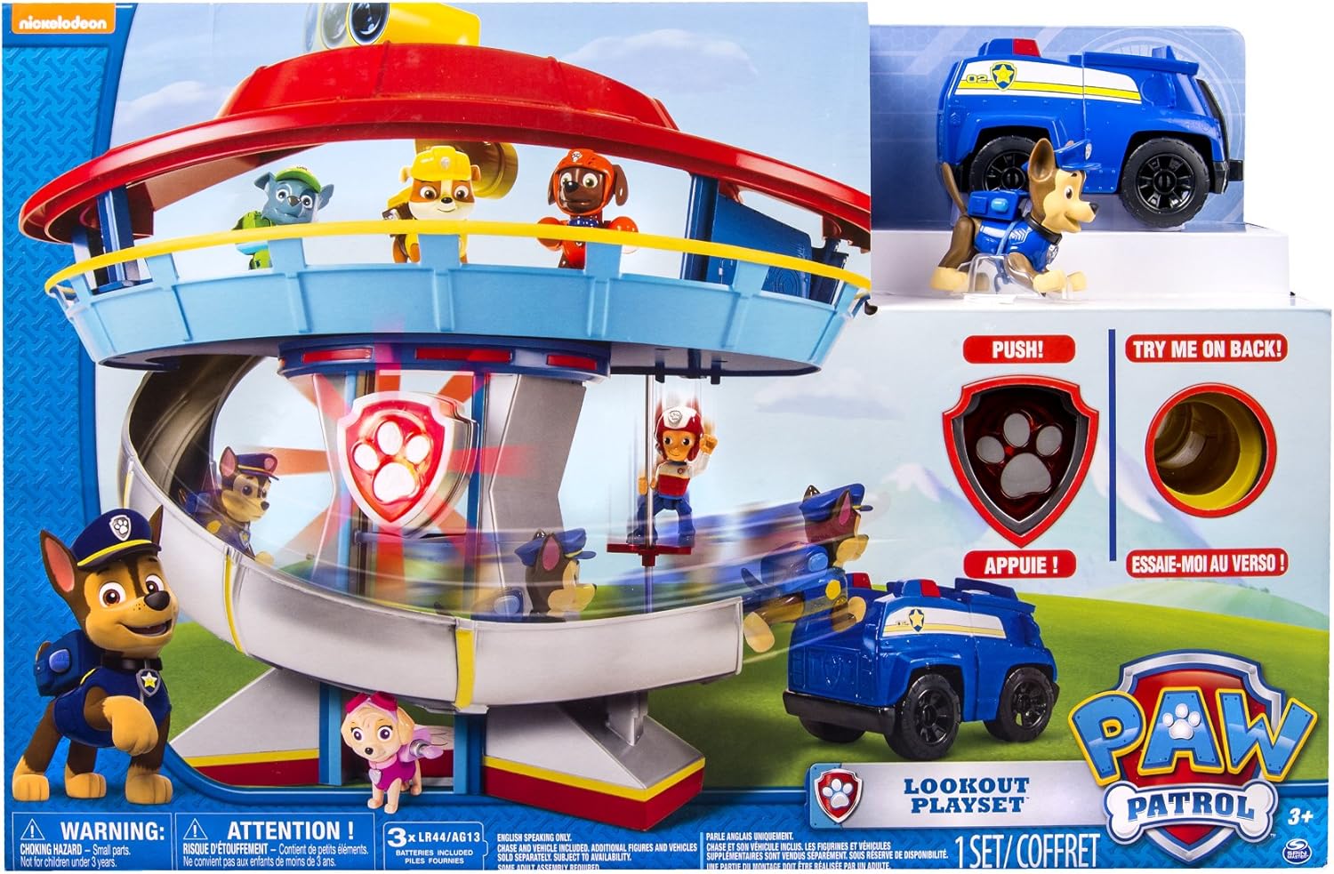 amazon paw patrol lookout tower