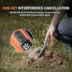 DR.ÖTEK Metal Detector for Adults MT12 Set Orange